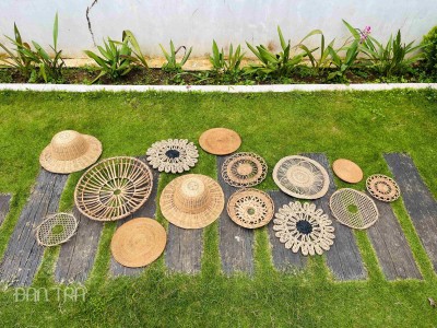 Boho Chic Rattan Wall Decor Collection