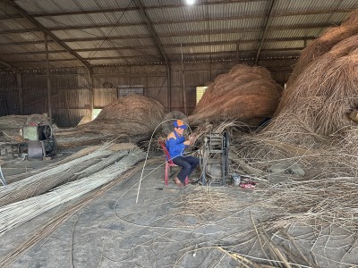 Rattan material