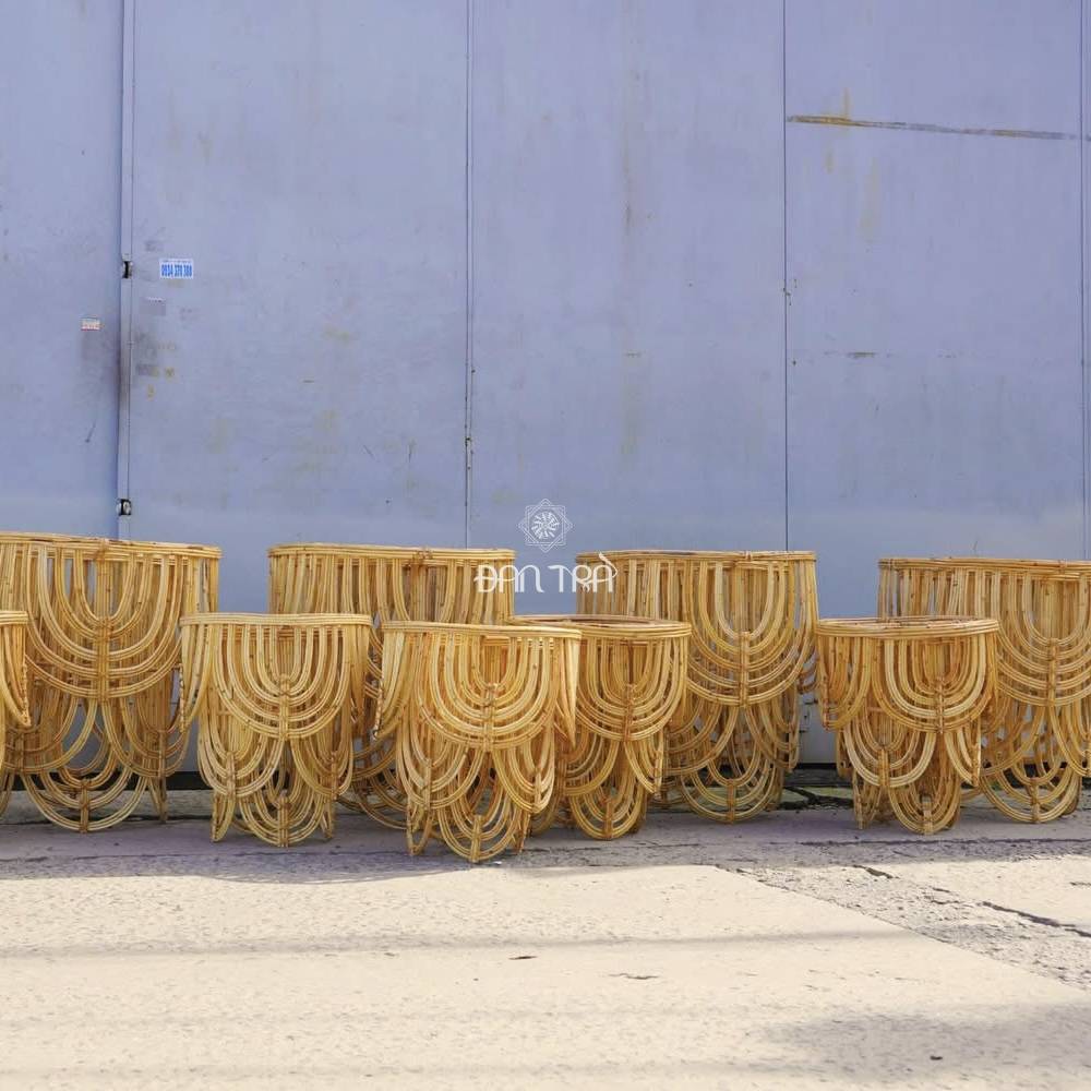 boho rattan light 