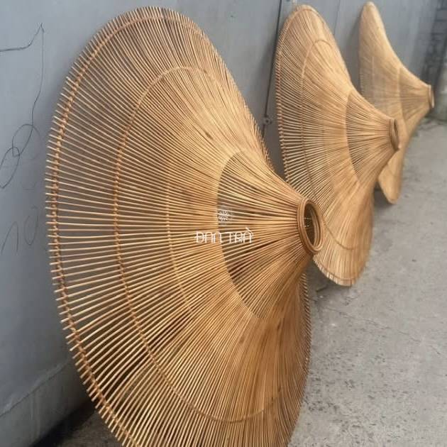 Rattan UFO Light