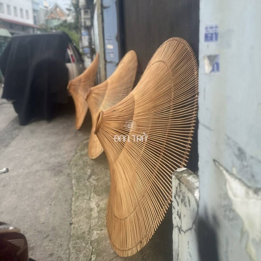 Rattan UFO light