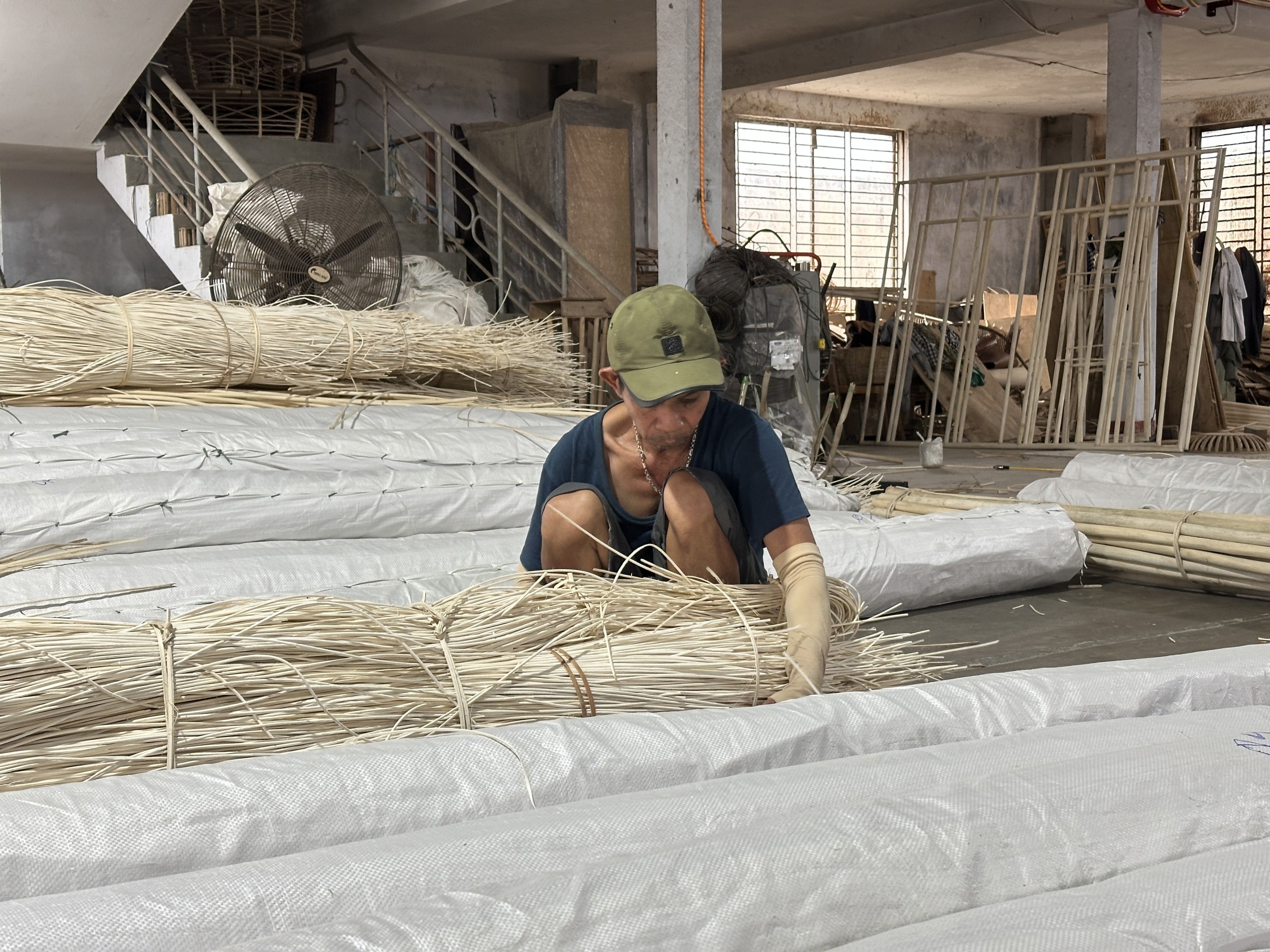 rattan core